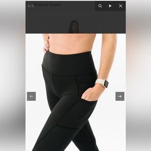 Zyia Light n Tight Pocket Hi Rise 7/8 Legging 24” Size 16-18